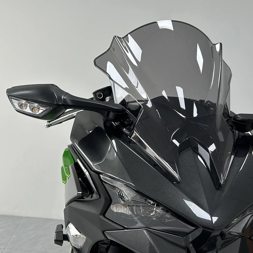 Боковые зеркала заднего вида для мотоцикла со светодиодной подсветкой и