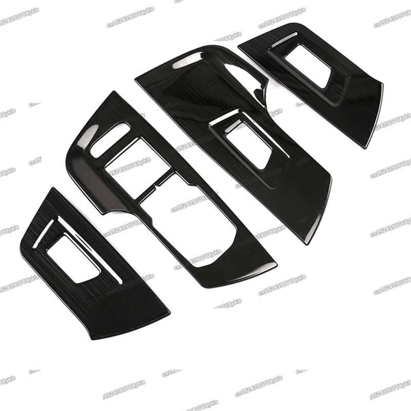 Панель переключателя стеклоподъемника автомобиля из углеродного волокна для