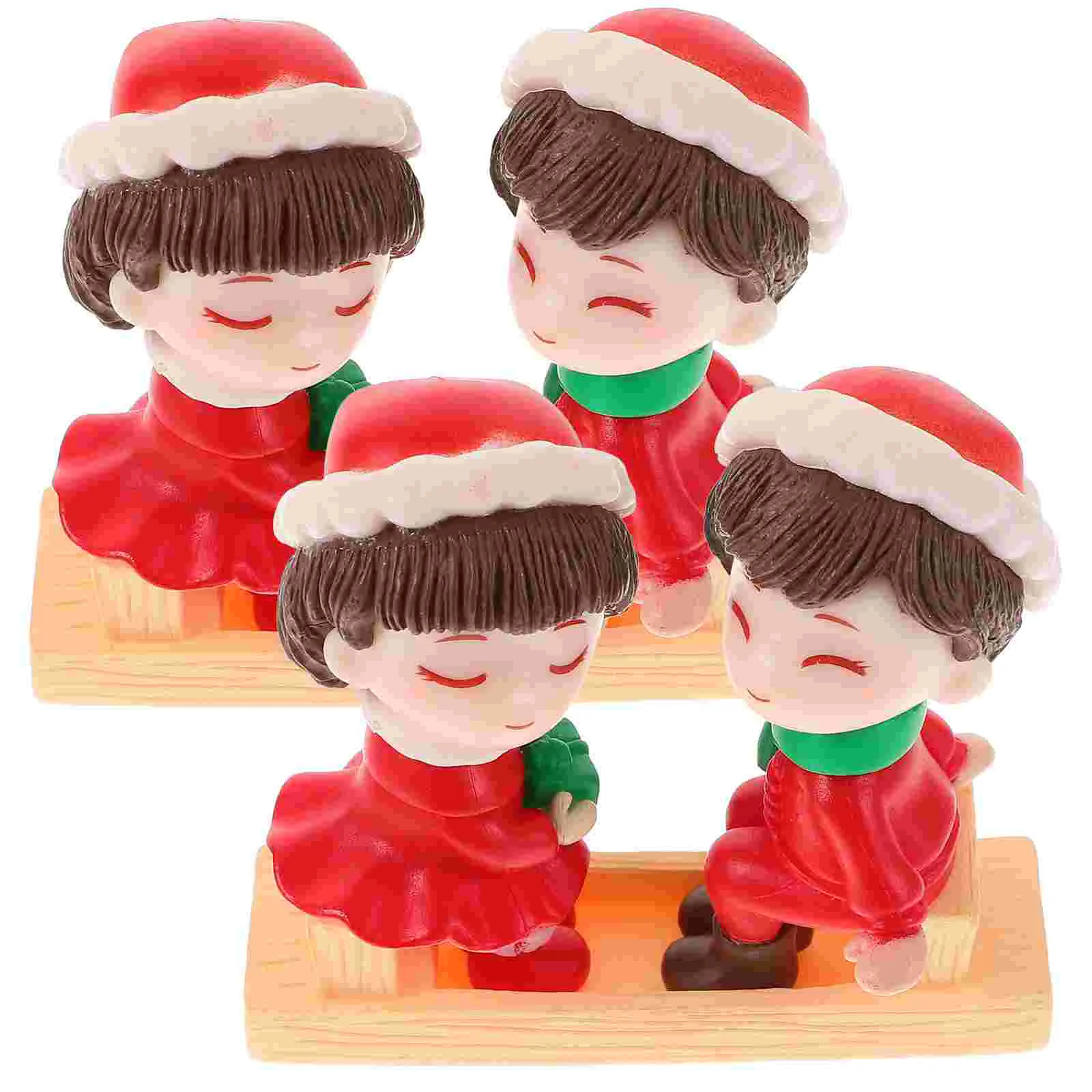 

Настольное украшение, ландшафтные принадлежности, искусственные фигурки, домашние поделки, Рождественская статуя, миниатюрные Влюбленные