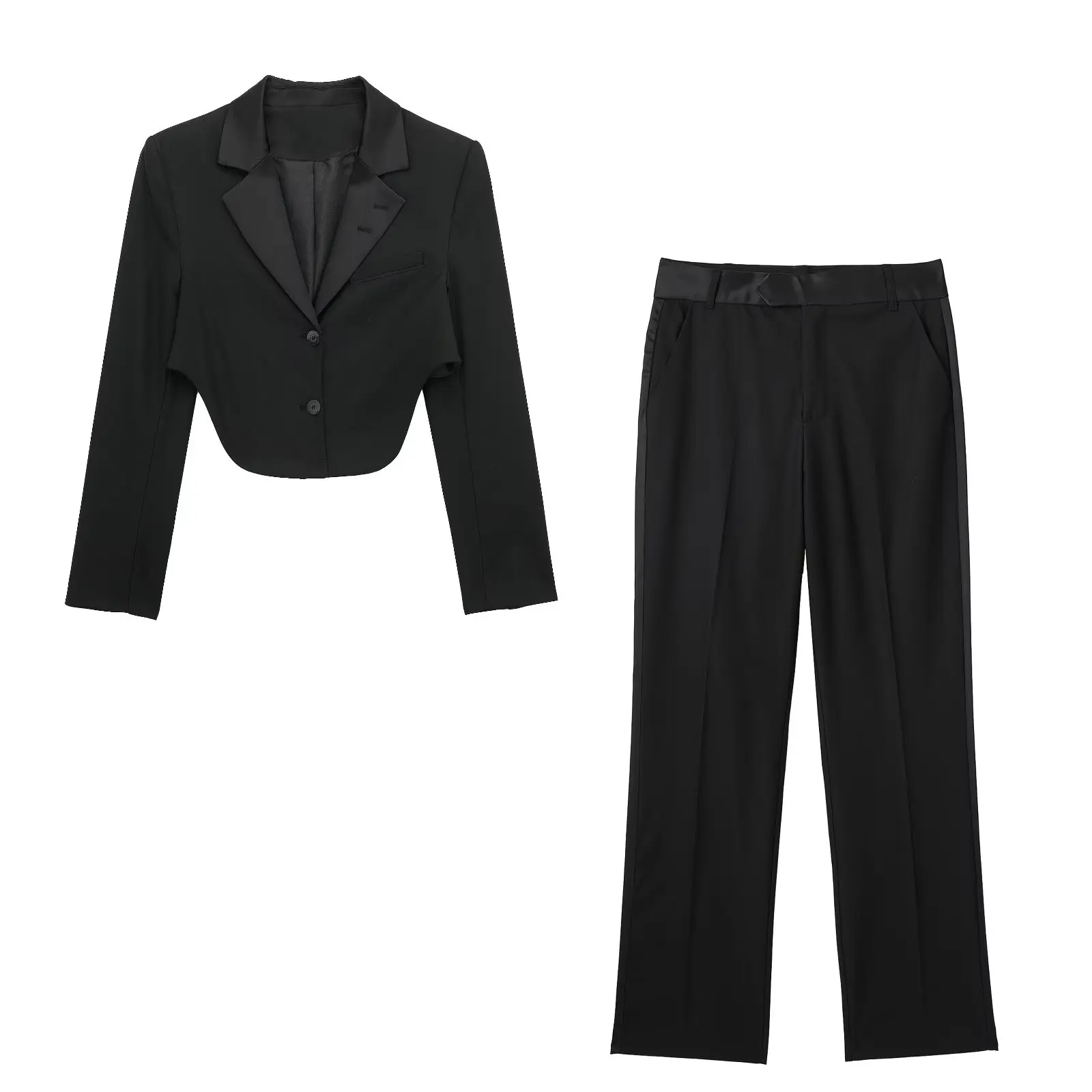 

Женское винтажное пальто с отложным воротником, длинным рукавом