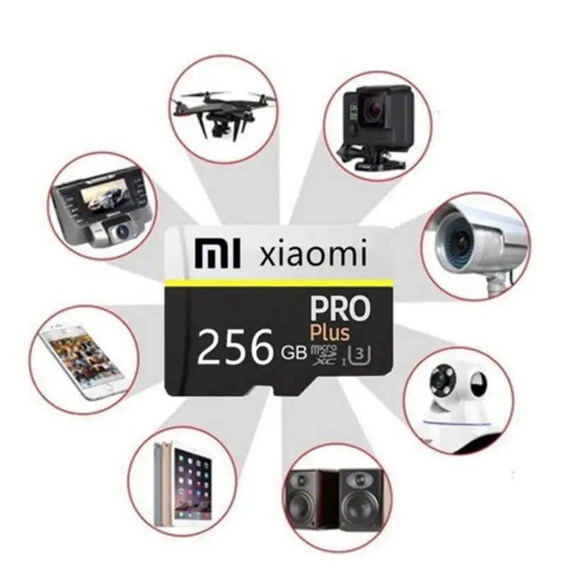 Оригинальная карта Micro Top SD для Xiaomi быстрое чтение 256 ГБ 512 1 ТБ Стандартная памяти