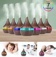 300ml wood grain air humidifier 7 color essential oil aromatherapy diffuser portable fragrance air purifiers for home car office