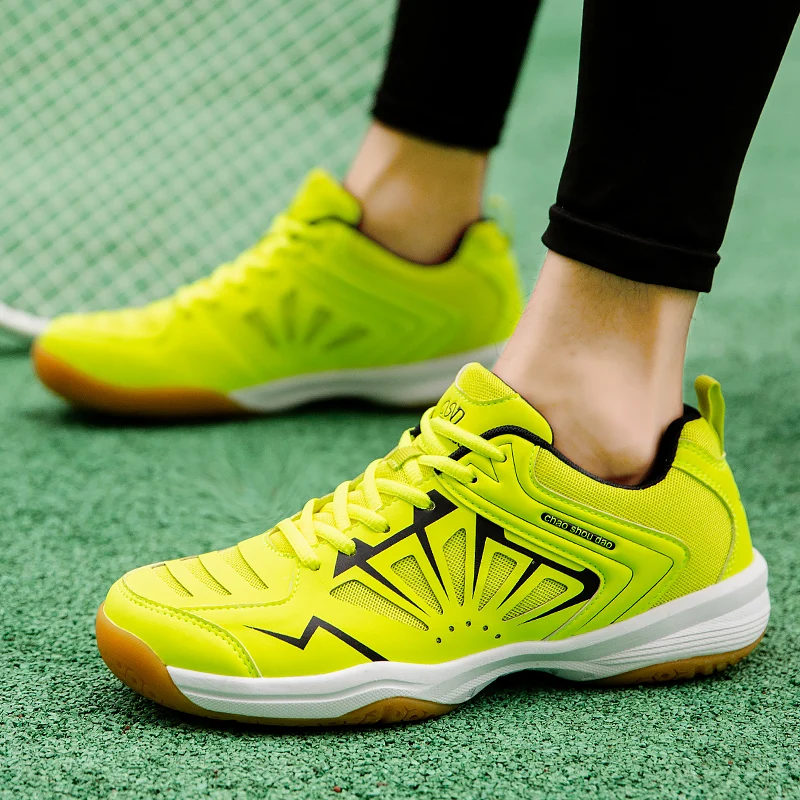 JIEMIAO Men Professional Tennis Shoes Outdoor Breathable  Women Sneakers Boy Girls Tennis Training Shoes Tenis Masculino