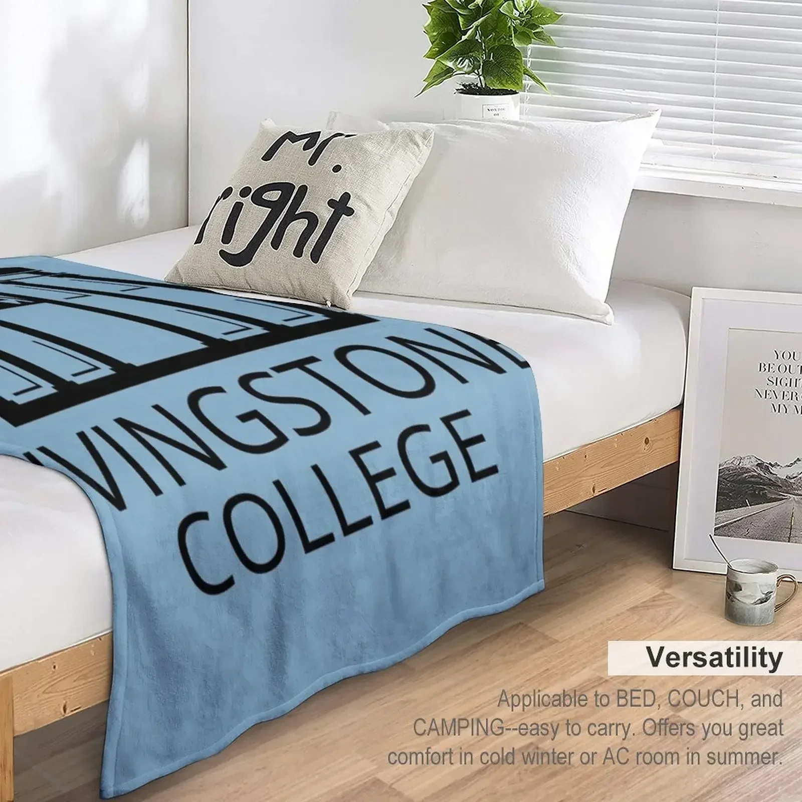 Одеяло для колледжа Livingstone дивана индивидуальный подарок детских одеял