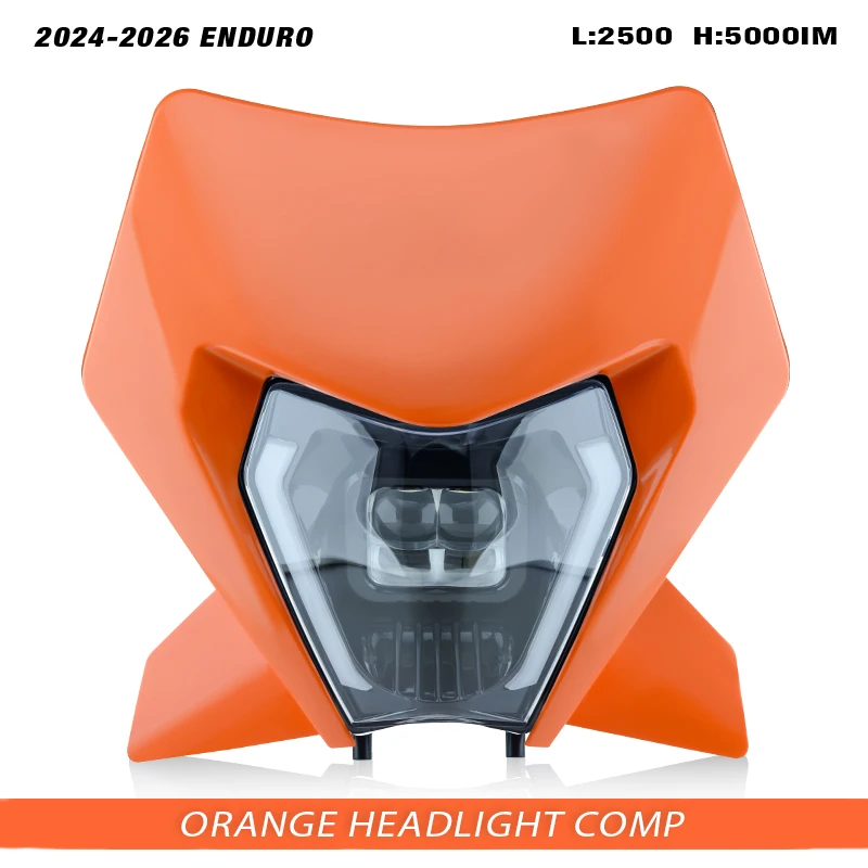 

Powerzone 2024 Новая светодиодная фара для мотоцикла KTM EXC XC SX MX 125 250 300 450 2024 2025 2026 Фара Supermoto