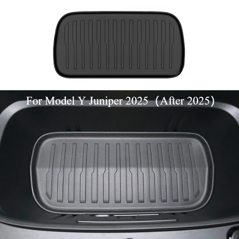 

Передний и задний коврик в багажник для Tesla Model Y/Y Juniper 2025 TPE, коврики для ящика для хранения, защитный чехол, подставка для багажника, напольные коврики