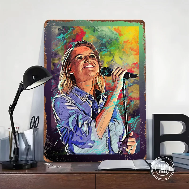 Фото Постер с принтом KELSEA BALLERINI, индивидуальный дизайн, ретро-винтажные металлические таблички для украшения комнаты, аксессуары для дома, декоративные элементы №2