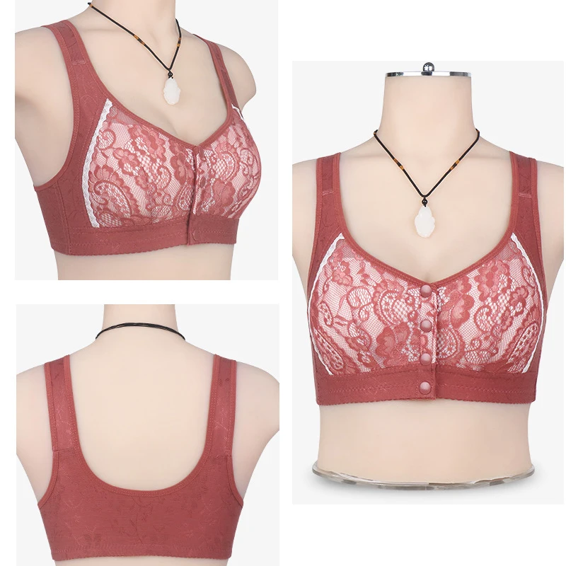 

Womens Push Up Bra Front Buckle Wireless Ladies Comfortable Underwear Women Lingerie Intimates Seamless Bras For Women New