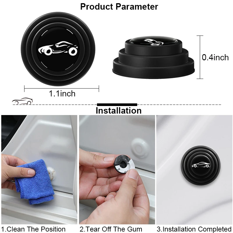 10 шт. противошумная амортизирующая прокладка для автомобильной двери Mitsubishi Asx