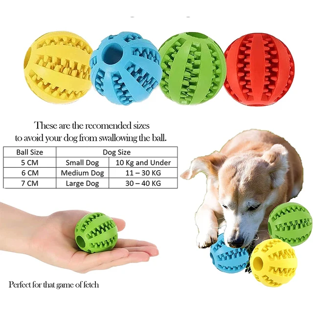 Toys for Dogs Rubber Dog Ball for Puppy Funny Dog Toys for Pet Puppies Large Dogs Tooth Cleaning Snack Ball Toy for Pet Products 4
