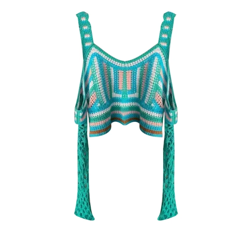 

Модный укороченный трикотажный топ из дышащего и приятного для кожи материала идеально подходит для повседневной носки или