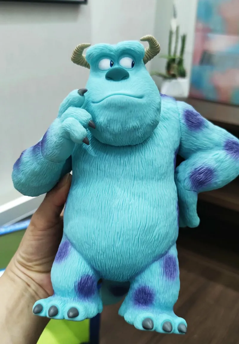 

[Disney] 20cm Monsters Sulley James P. Sullivan Action Figure Collection statue model Home decorations Ornaments toys kids gift