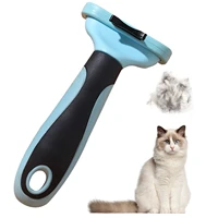 curved pet comb cat dog massage comb pet hair removal tool massaging brush for long and short hair cats dogs