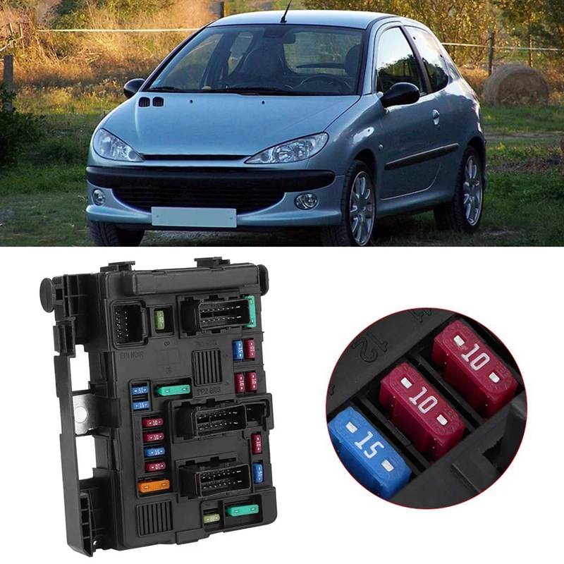 Сменный блок предохранителей для Peugeot 206 207 C2 307 Picasso Senna автомобильные аксессуары