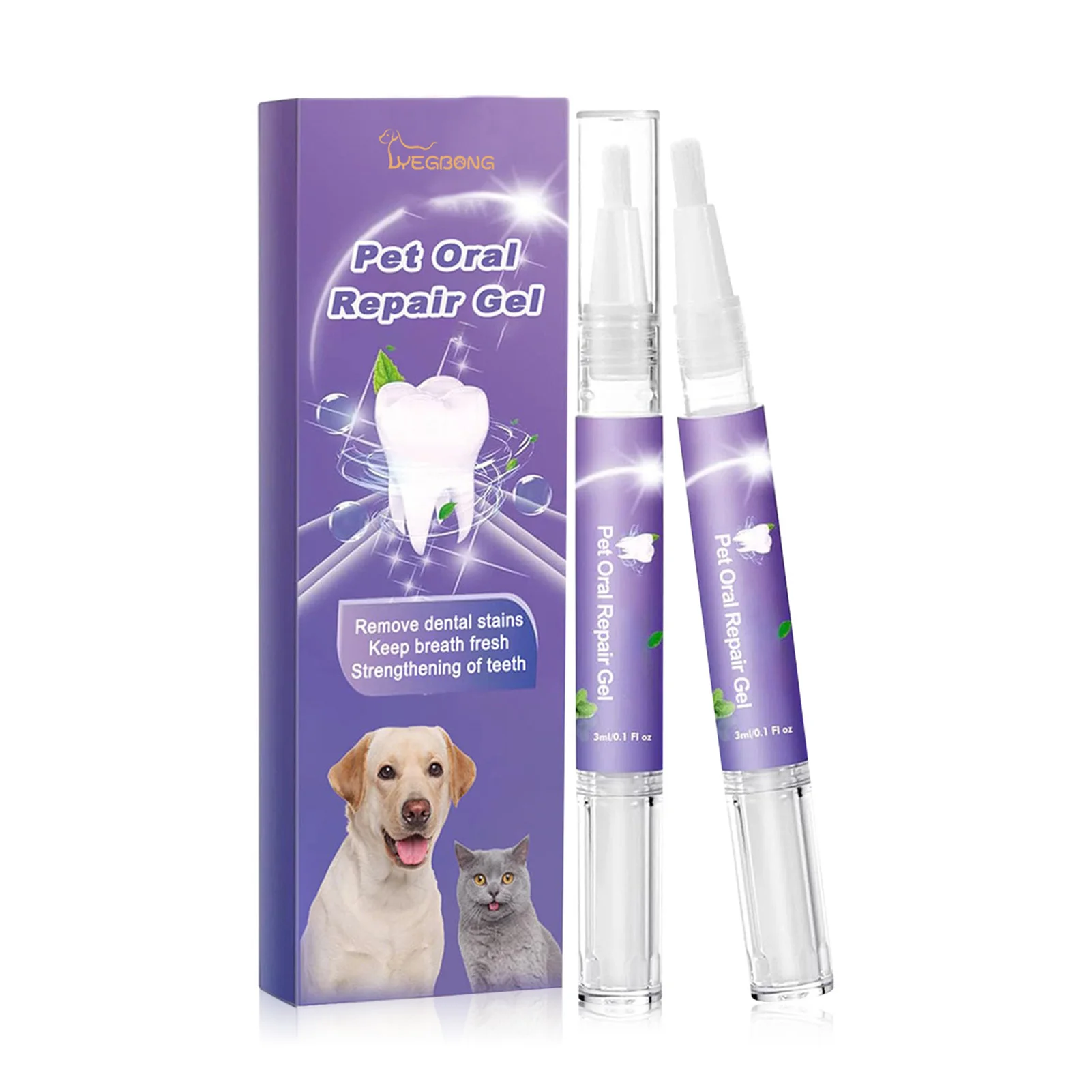 

Pet Oral Care Gel Teeth Cleaning Pen Remove Teeth Stains Gel Pet Oral Care for Pet Teeth Cleaning Tool