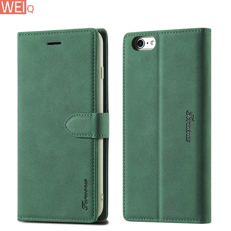

For iphone 6 Plus Case Flip 360 Magnetic Wallet Case On iPhone 6 6Plus Case Leather Vintage Phone Cover For i Phone 6 Apple Case