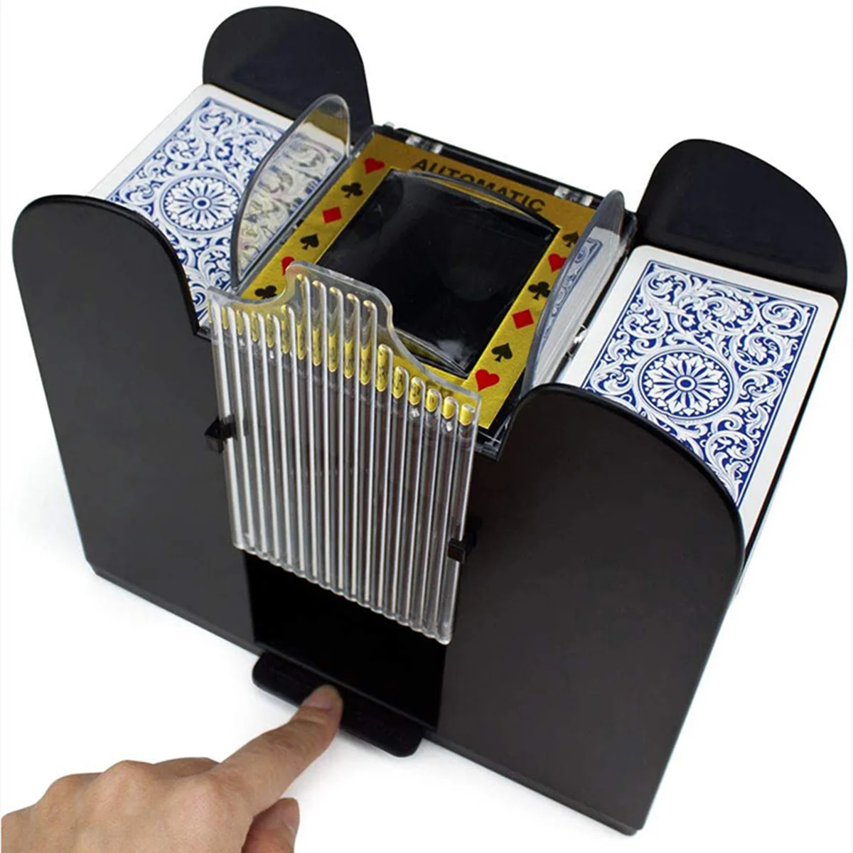 

Automatic Card Shuffler Electric Poker Cards Shuffling Machine for Home Party Club playing playing playing