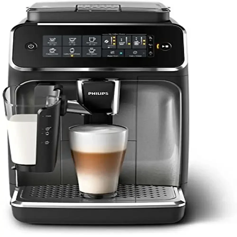 Expresso Enti implement Existent LatteGo Silver для кофе серии 3200 Broyeur En 12 Étapes