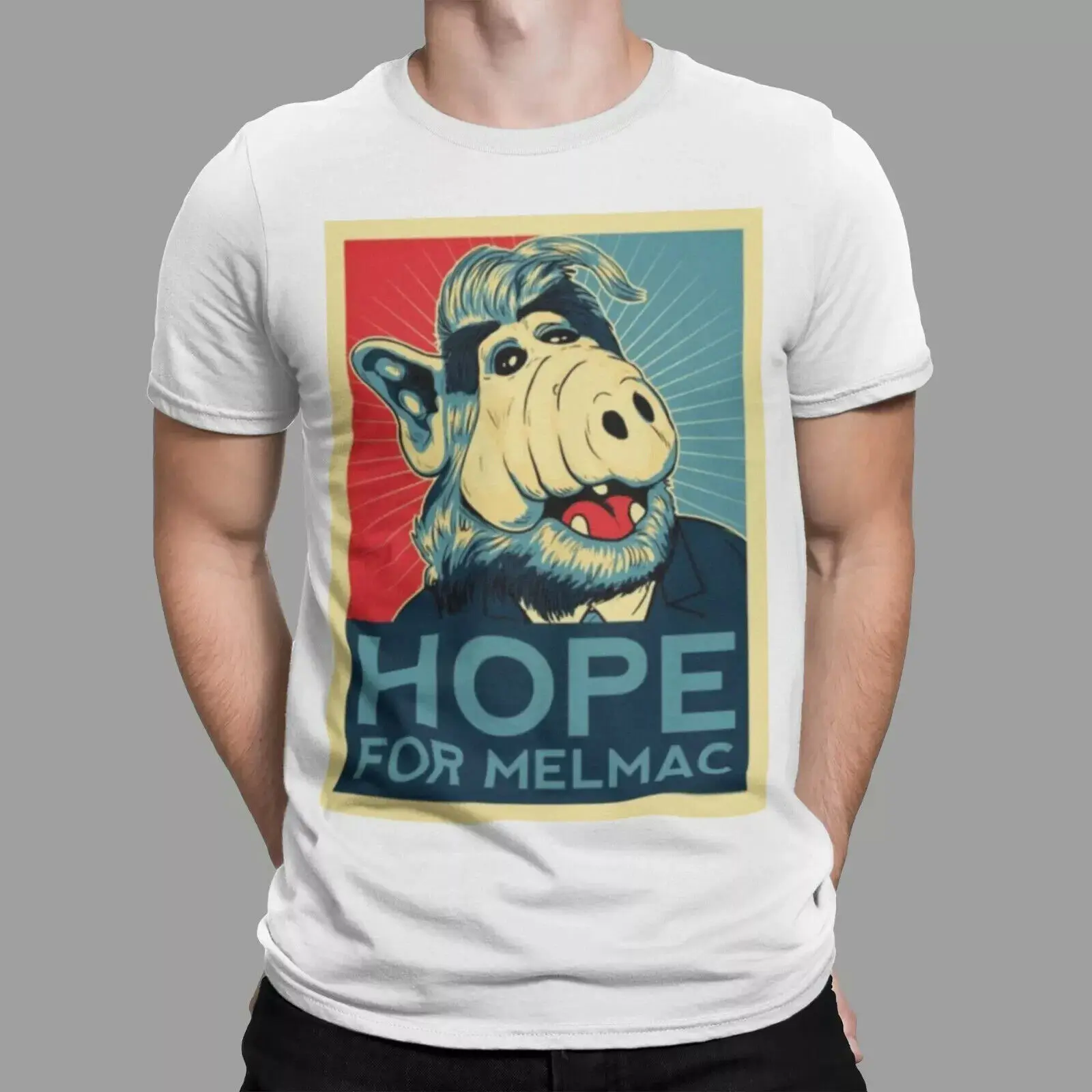 Футболка Alf Hope Melmac Alien TV Cats 90-х 00-х годов Ретро