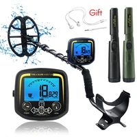 gx850 underground metal detector pinpoint positioning ip68 waterproof coil portable gold finder detector for treasure search
