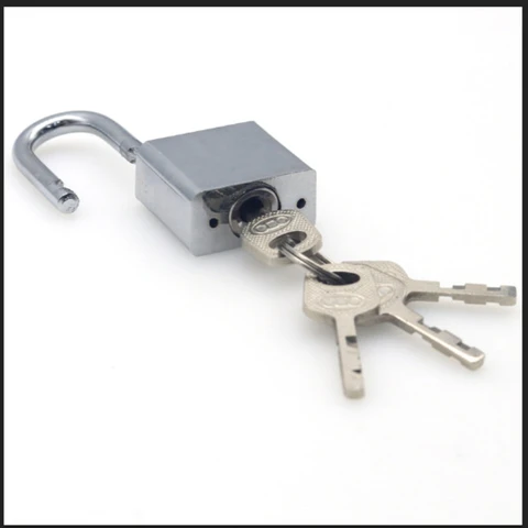 30-миллиметровый навесной замок с коротким лучом, противокражный железный навесной замок с квадратным лезвием для шкафа, 4 ключа + 1 замок для ящика для почтового ящика, открытый яхты, корабля