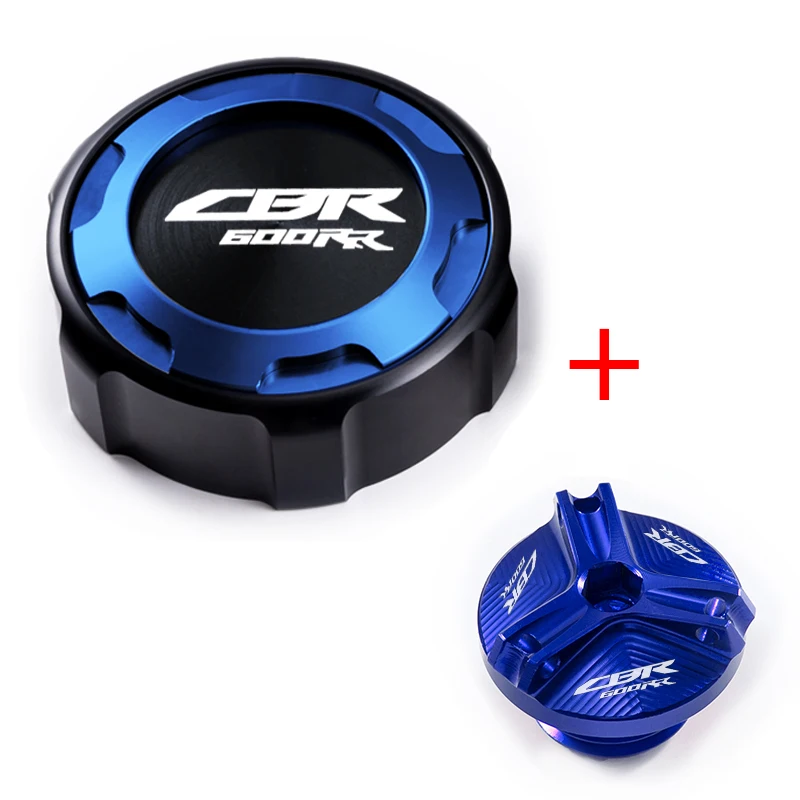 

Для HONDA CBR600RR CBR600 RR 600RR 2007 2008-2023 аксессуары, крышка бака передней тормозной жидкости мотоцикла и порт наполнения моторного масла