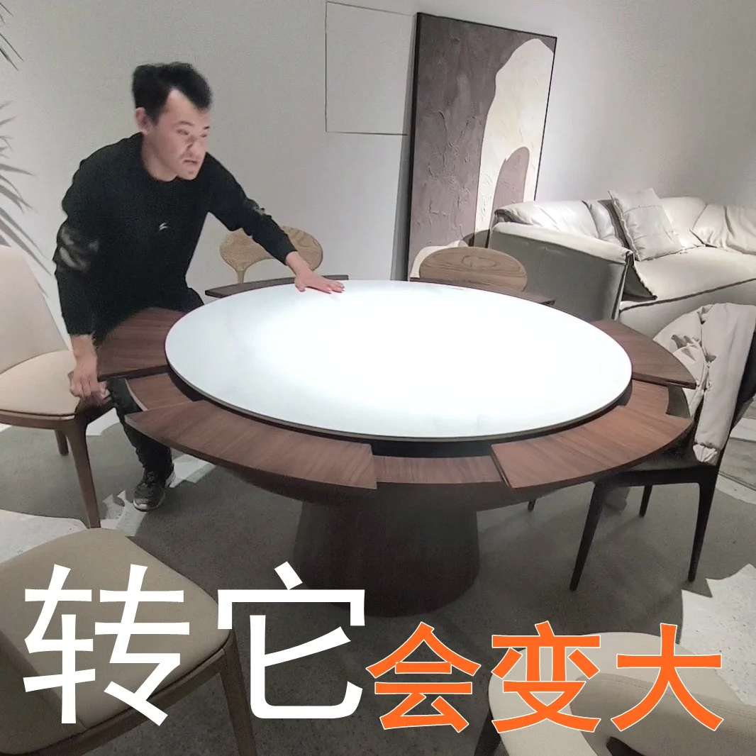Большой круглый стол переменный из чистого массива дерева диаметр может быть