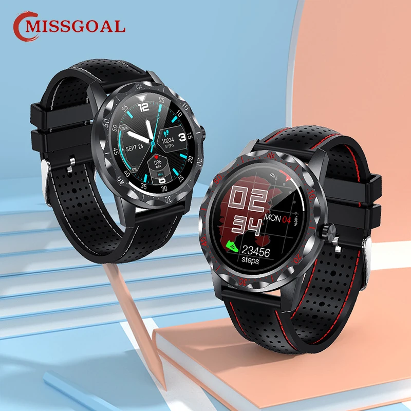 

Умные часы Missgoal SKY1 PLUS, умные часы с HD дисплеем, фитнес-трекер с функцией измерения кровяного давления, часы с удаленной камерой, подходит для ...