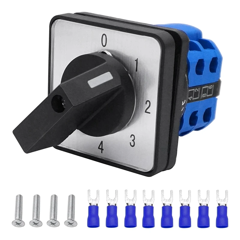 

BESTGFCI Outlet Tester New Advanced Outlet Tester With Voltage Display 48-250V + Transfer Switch 20A 550V 4 Position