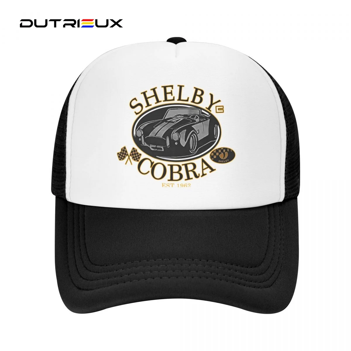 

Shelby Cobra Classic Car Est 1962 Baseball Caps Men Snapback Hats lovers Trucker Caps Women Breathable Mesh Visor Bones