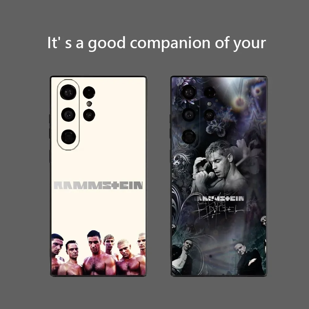 Чехол для телефона Epc Rock-KS R-RamMSteinES Samsung Galaxy S25 Ultra S22 S23 S24 S21 S20 5G защитный мягкий