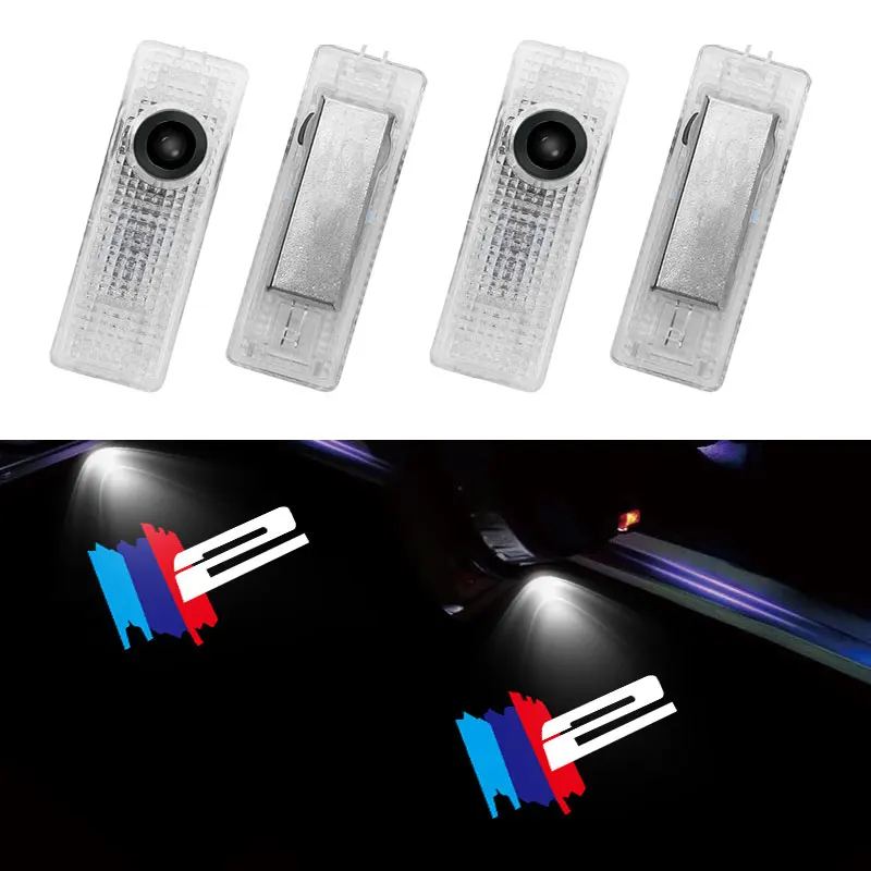 

2Pcs Car Door Welcome Light Logo For BMW 2 Series LED Laser Projector Lamp Ghost Shadow Light Car Door Light
