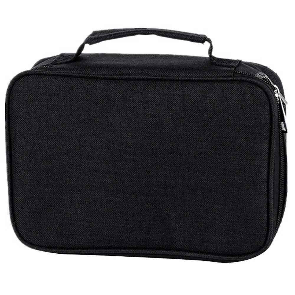 

Storage Pouch Bag Zipper Closure Pencil Case Polyester Large Capacity 72 Holes Pen Stationery School School Supplies