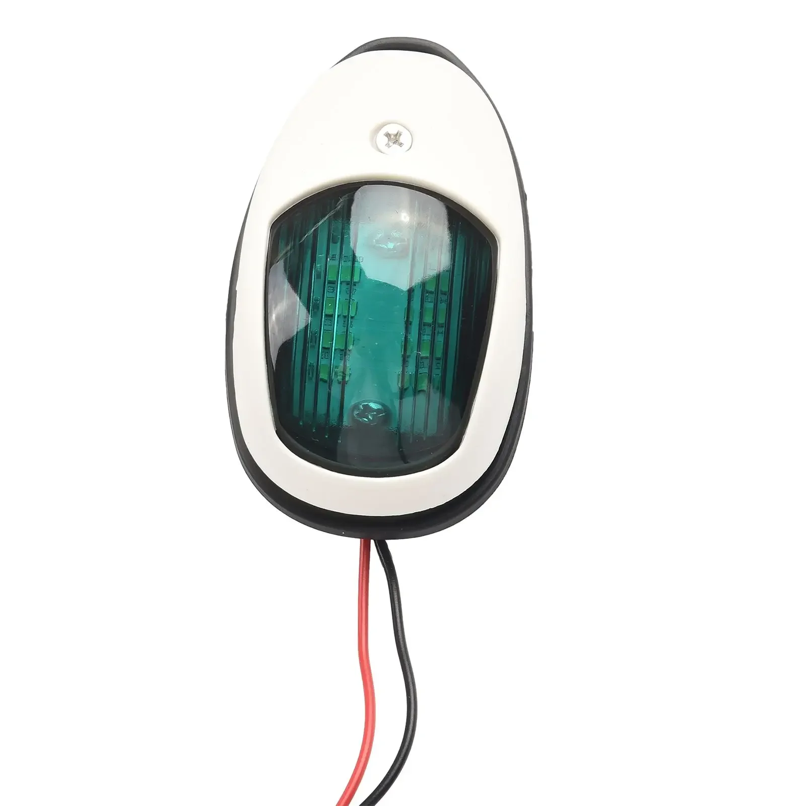 Совершенно новый сигнальный светильник навигационный белый 8 светодиодов ABS +