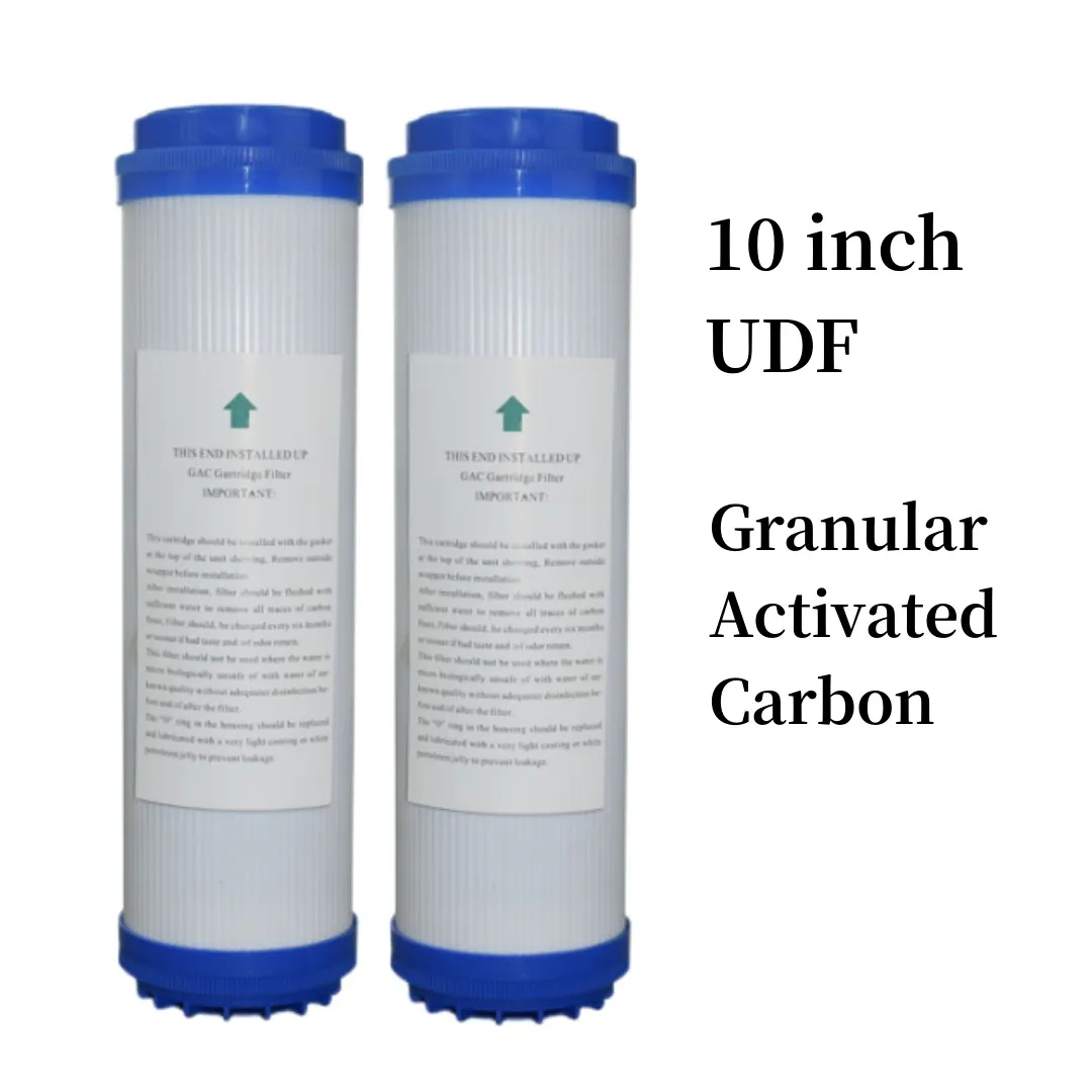 

10 inch UDF GAC Granular Activated Carbon Water Filters Replacement Kitchen Drinking Water Purifier Filter Treatment System