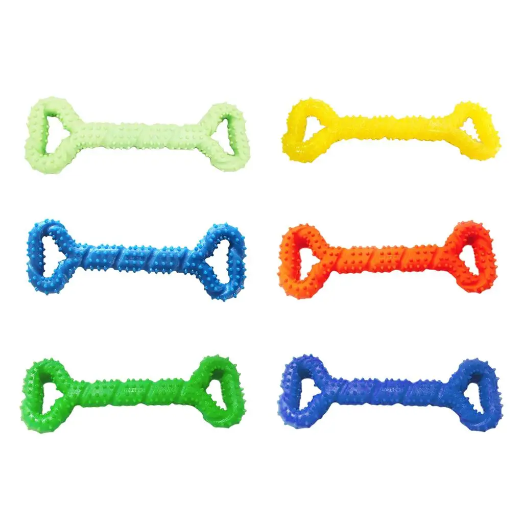 

Safety Dog Chewing Toys, Durable Large Dog Chew Aggressive Chewers Tough TPR Teeth Cleaning Chewing Bones for Large/Medium Dogs