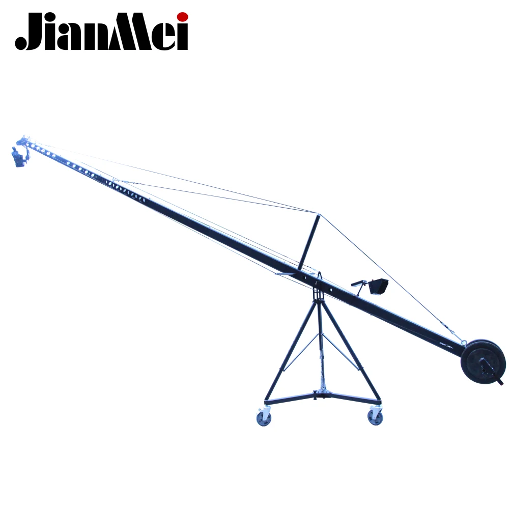 

Jianmei Square Quick XF108-8M Portable Camera Rocker Crane Wedding Movie Controller Rotating Stabilizer Sony Panaso jib