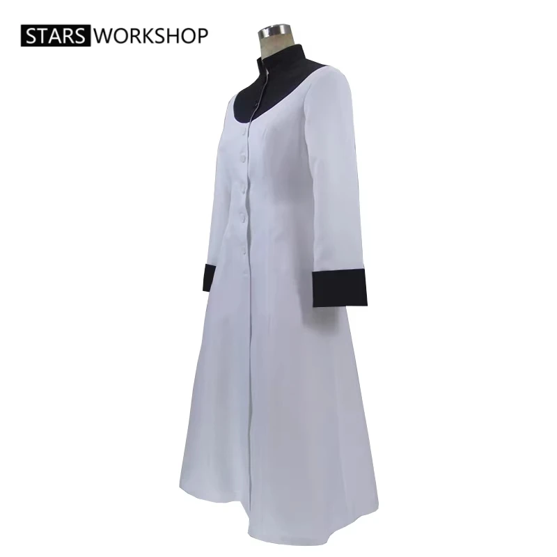 Фото Аниме Blood Blockade Battlefront Kekkai Sensen White Mary костюмы для косплея унисекс для взрослых плащ длинное пальто карнавальный костюм на Хэллоуин №2