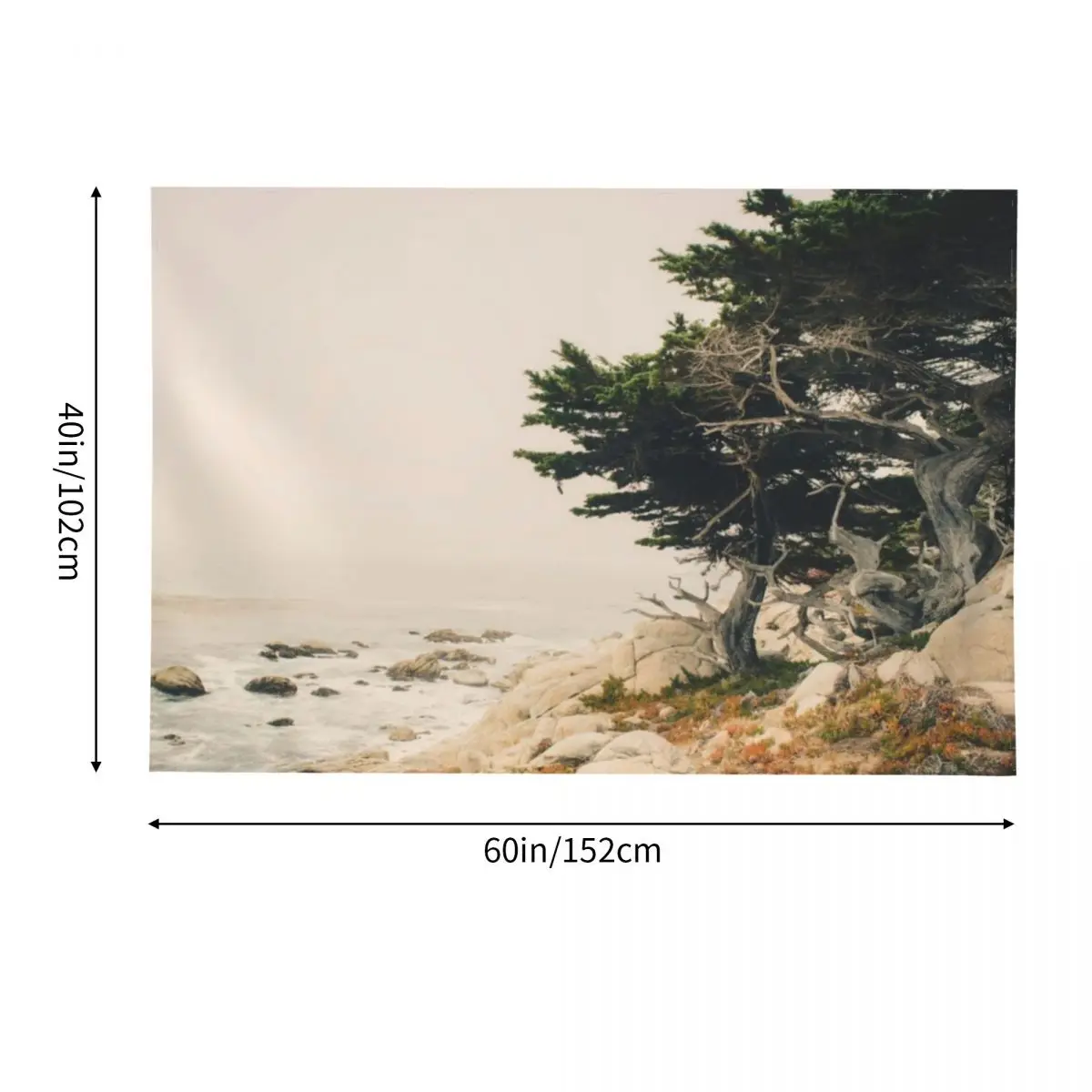 Гобелен Carmel by the Sea скандинавский домашний декор на стену украшения для комнаты