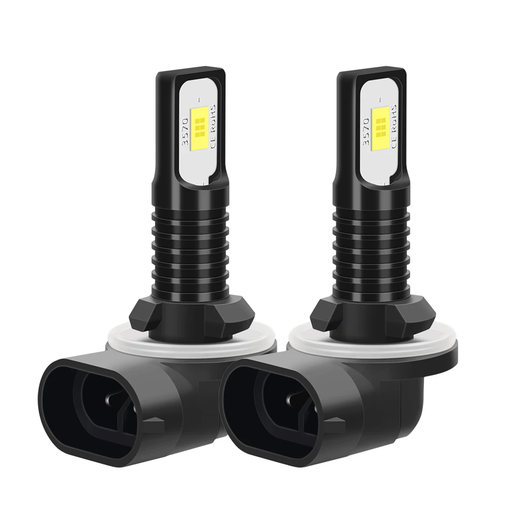 

Супер 6000K Белый светодиодный автомобильный противотуманный фонарь 20000LM 90W Высокомощный автоматический ходовой фонарь для Hyundai Veloster 2012-2016 2017 2018