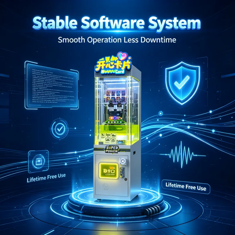 Фото Торговый автомат для карт с оплатой монетами, оборудование Pika TCG, предоплаченный считыватель для игровых залов, изготовленный на заказ. №1