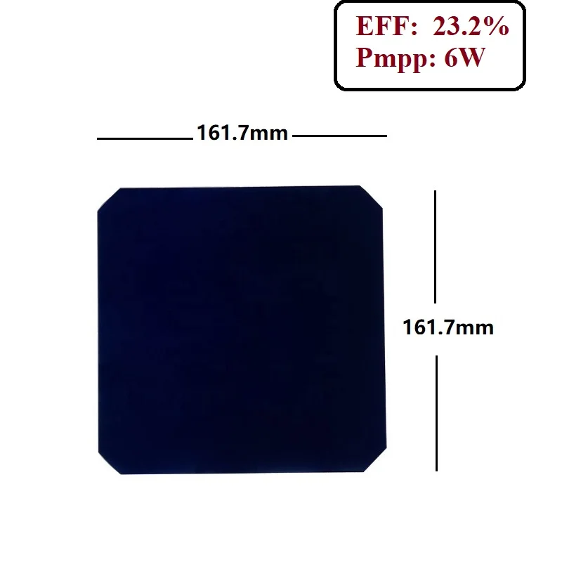 

Монокристаллическая солнечная батарея Sun-power Flexible 23.2%, высокая эффективность 6 Вт, для самостоятельной сборки, Гибкая солнечная панель
