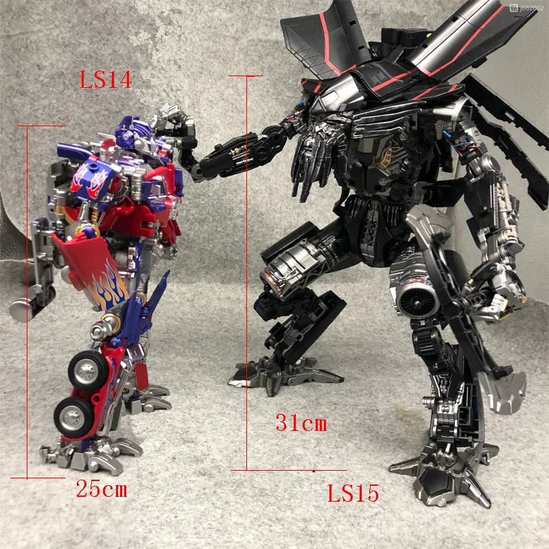 

Transformation Toys AOYI Skyfire Aircraft LS15 BMB Action Figure Anime LS14 G1 Star Elder Optimus Combination Robot Model Gift