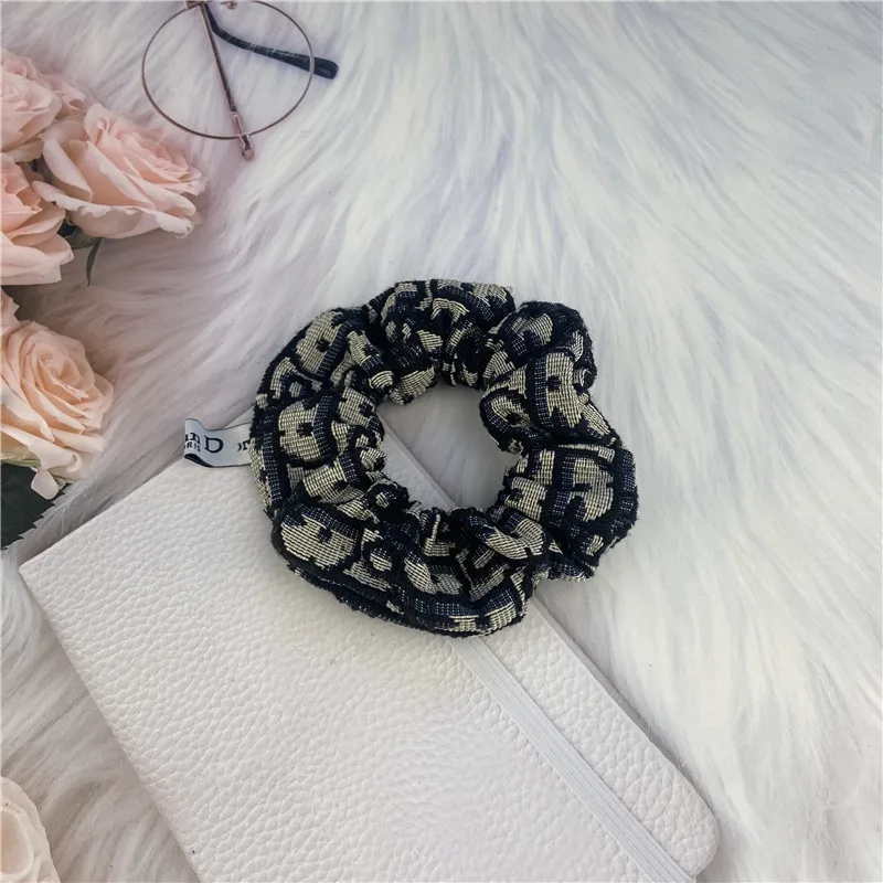 

Woman Fashion D Hair ring Hair Ties Girls Ponytail Holders Rubber Band Elastic Hairband Hair Accessories