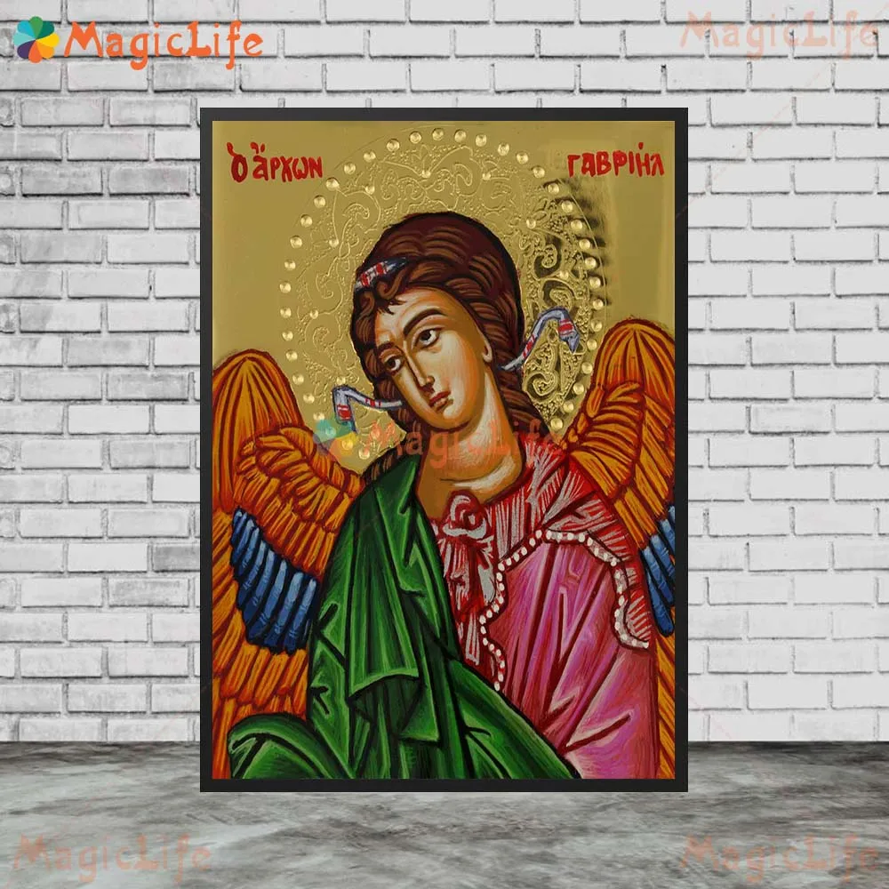 Арчанель Габриэль православный Хранитель Ангел религия настенные картины для