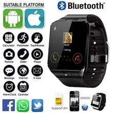 DZ09 Professional Smart Watch 2G SIM TF Camera Waterproof Wrist Watch GSM Phone Large-Capacity SIM SMS for Android for Phone