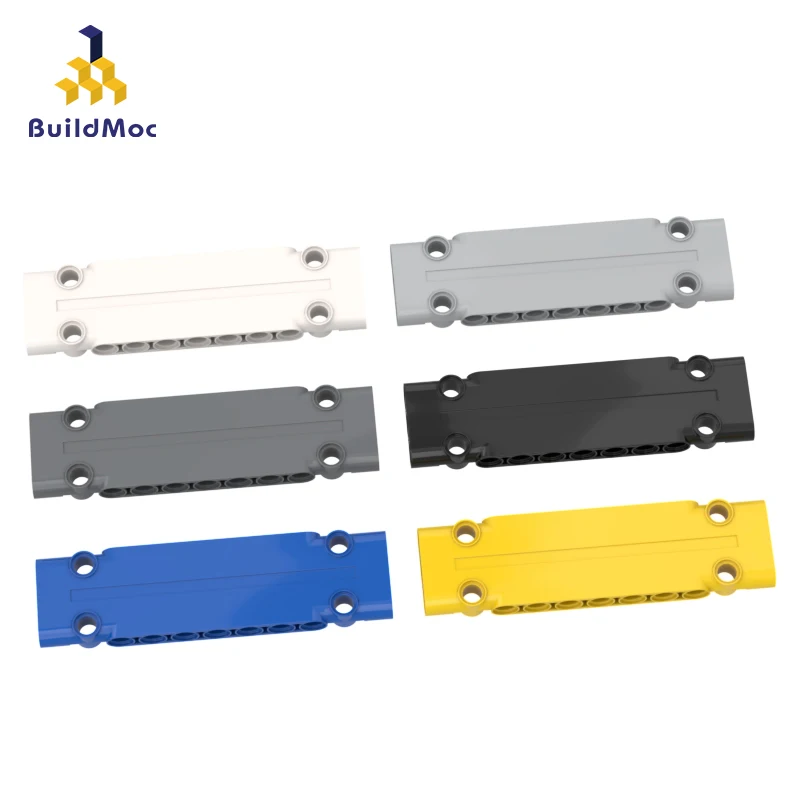 BuildMoc, 1 шт., сборы 15458, 1x3x1, 1 панель, кирпичи, сменные высокотехнологичные детали, игрушки для детей, подарки