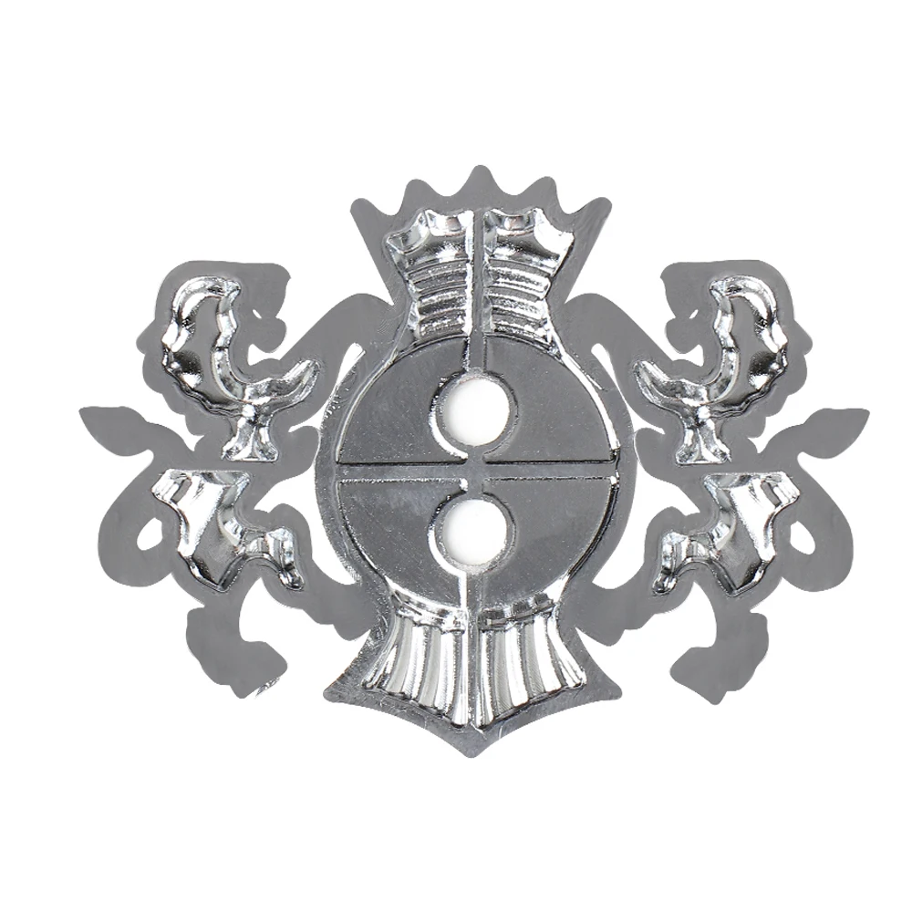 3D корона лев новый модный автомобильный брызговик металлическая эмблема значок