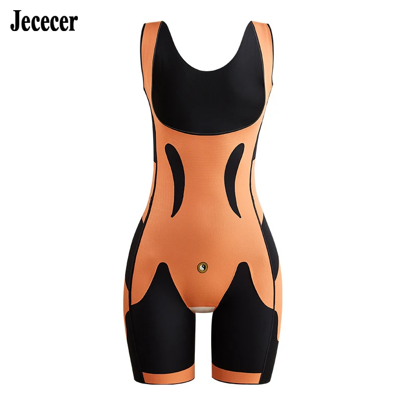 Compression Bodysuit Spandex Stretch Shapewear Women Tummy Slimming Underbust Waist Trainer Butt Lifter Corrective Underwear