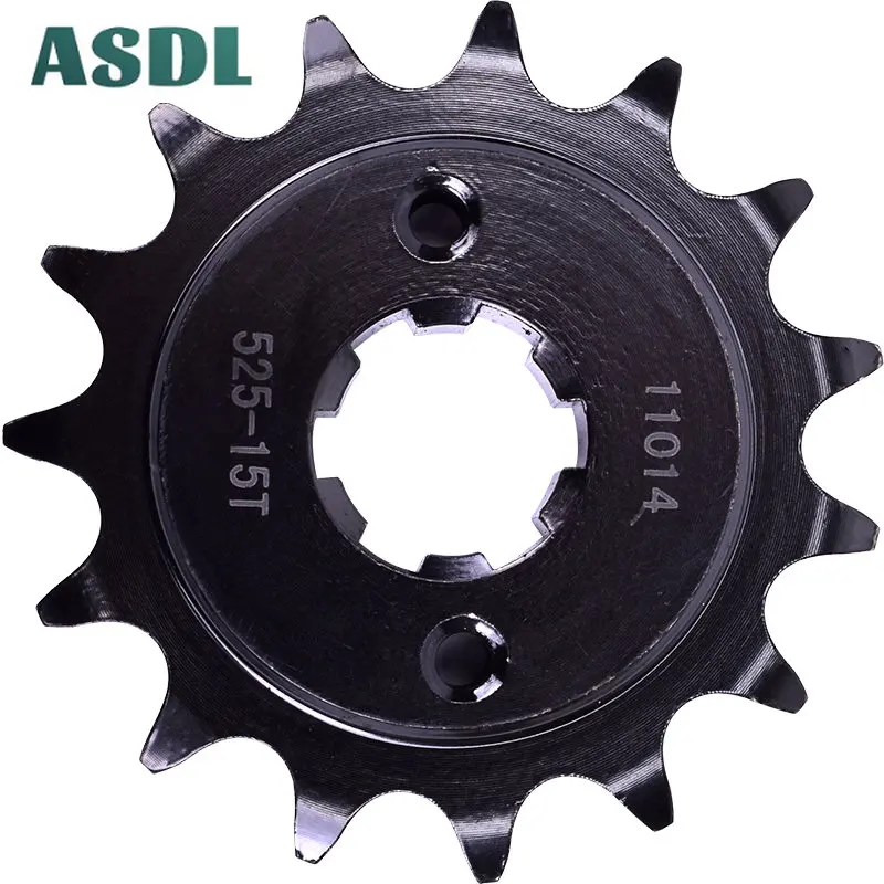 

525 15T Front Sprocket For Honda CBR400 VFR400 NC21 NC24 87-89 GB500 89-90 XBR500 87-88 CBR 400 VFR 400 GB 500 XBR 500